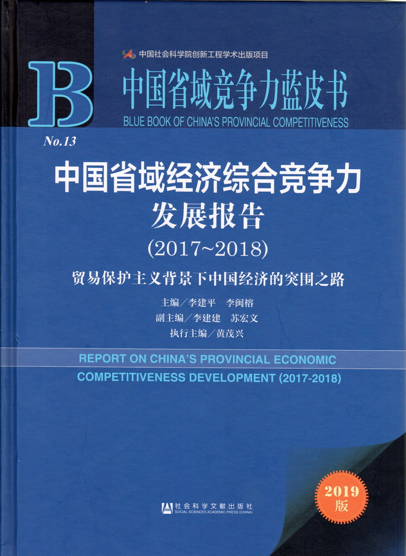 草逼视频大全免费看中国省域经济综合竞争力发展报告（2017-2018）